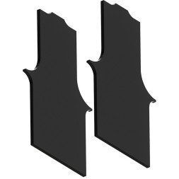 Комплект из 2 внутренних заглушек для шинопровода в гарпунные натяжные потолки Arte Lamp Linea A485206E