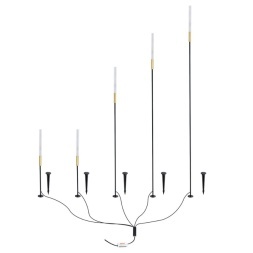 Грунтовый светильник Arte Lamp MUSTER A1083PA-5BK